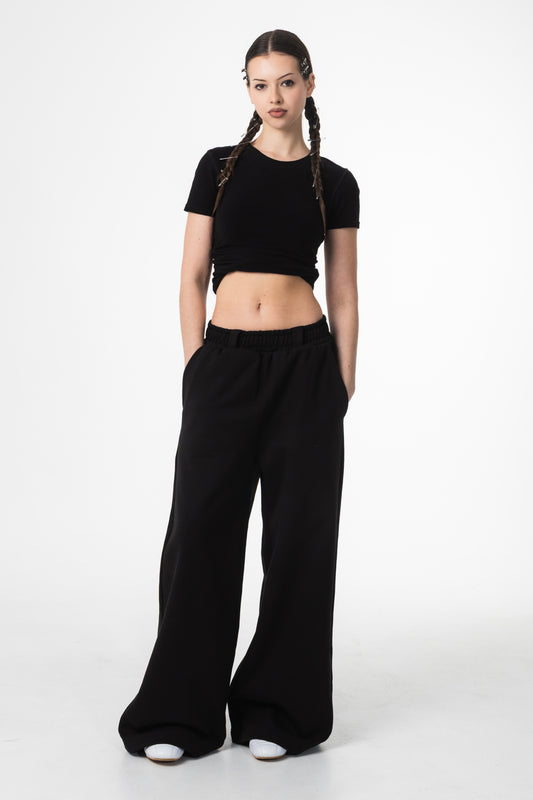 UNSOLVED BLACK SWEATPANTS