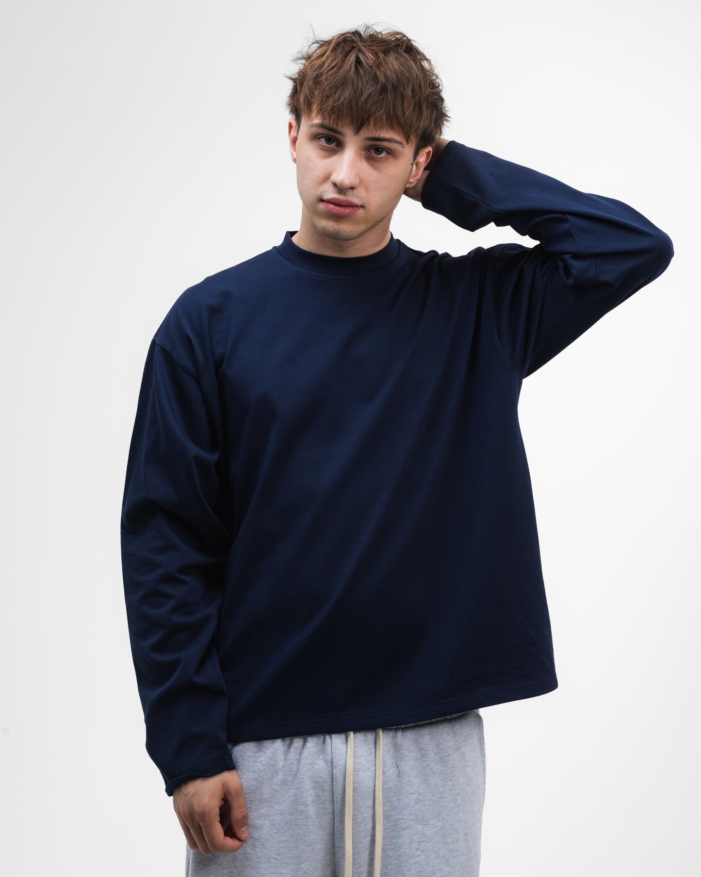 UNSOLVED NAVY LONGSLEEVE