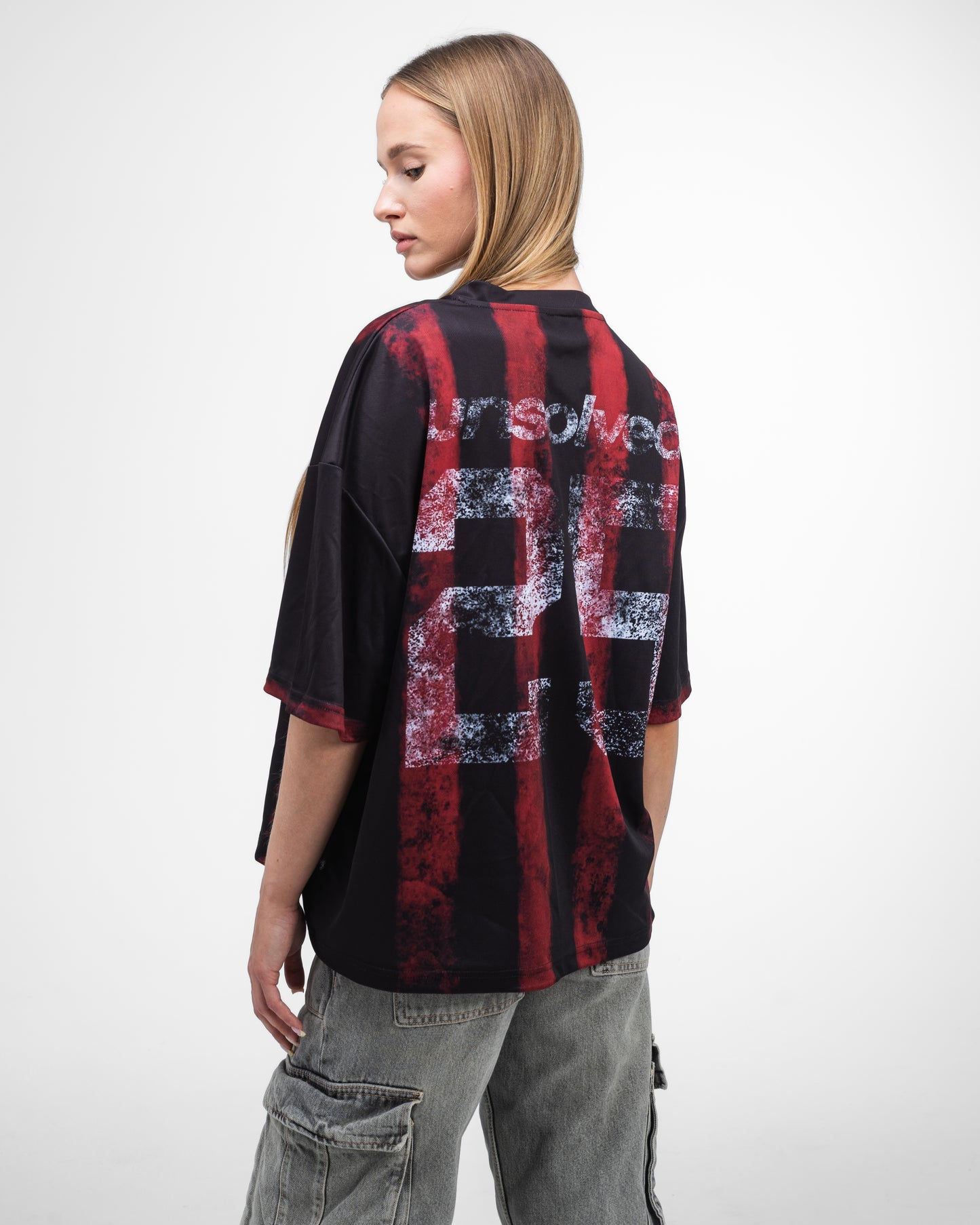 UNSOLVED MILAN RED JERSEY